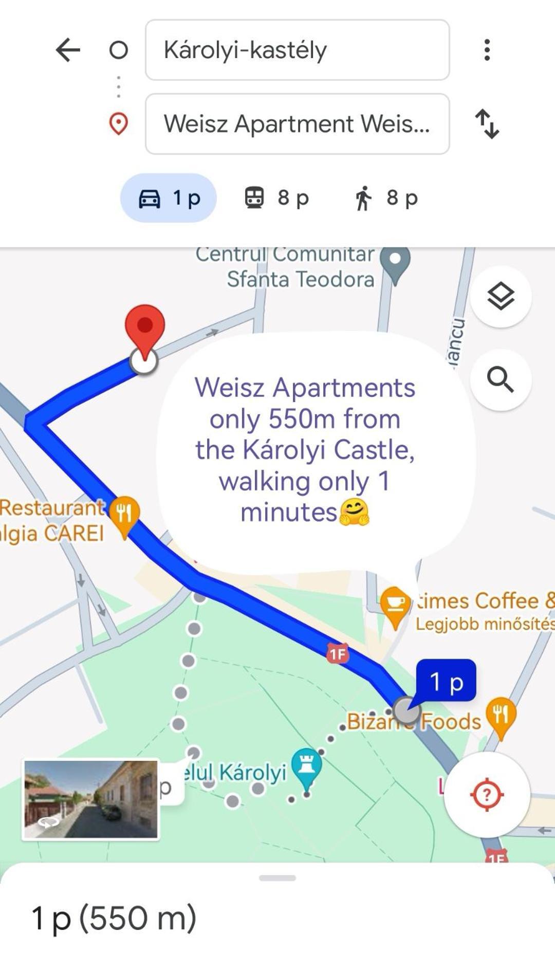 Weisz Apartment-City Center-Free Private Parking,Wifi,Ac Nagykároly Kültér fotó